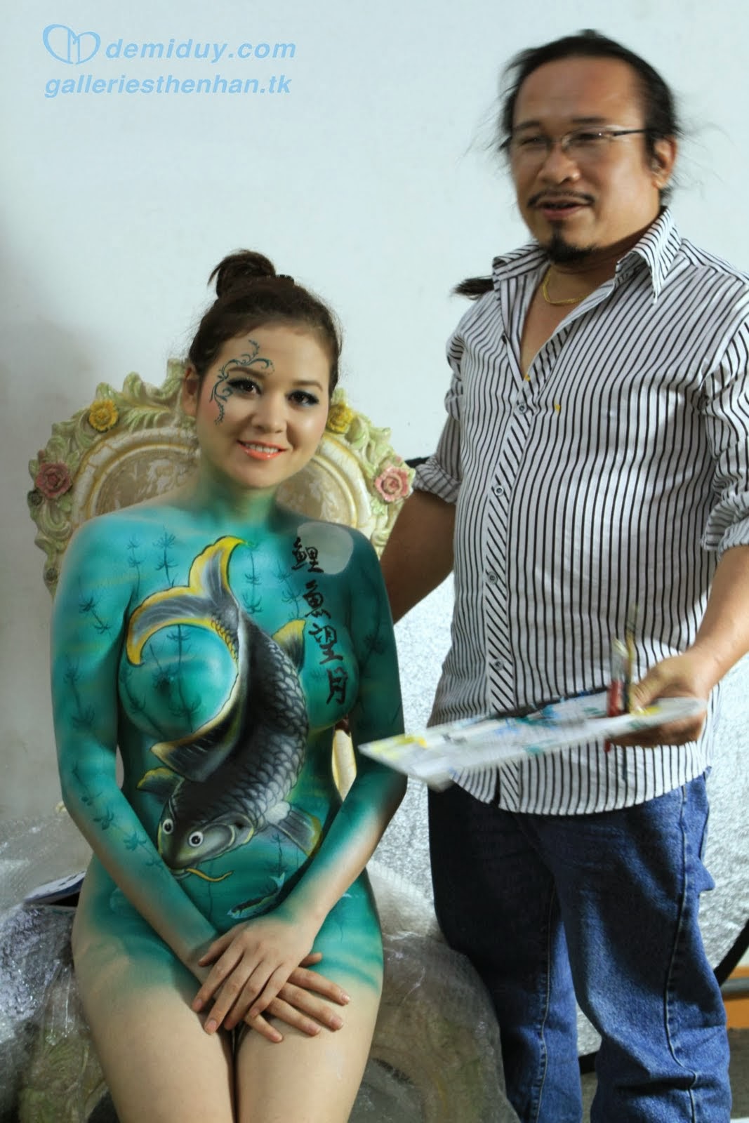 Nude painting chinese art Something is. nude painting chinese art frankly